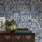 RoomMates Blue Persian Ikat Peel & Stick Wallpaper